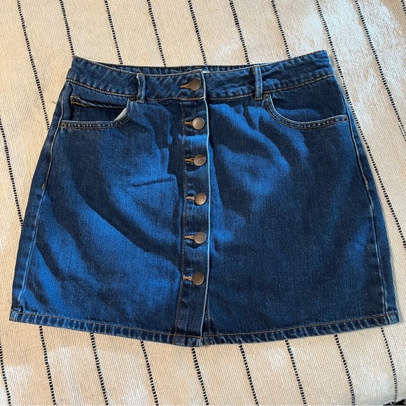 Garage Denim Mini Skirt - Picture 5 of 5